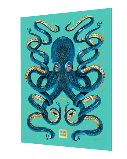 Mark Harrison -  Octopus Blue & Gold