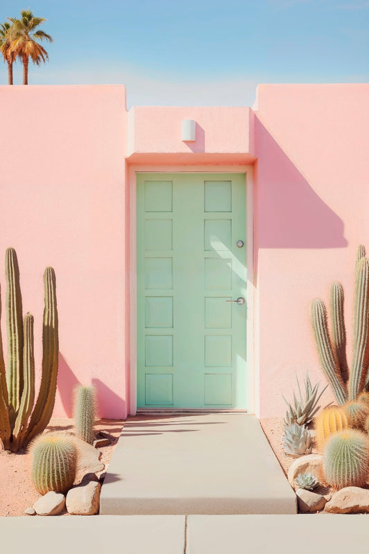 Philippe Hugonnard -  California Dreaming Pastel Palm Springs