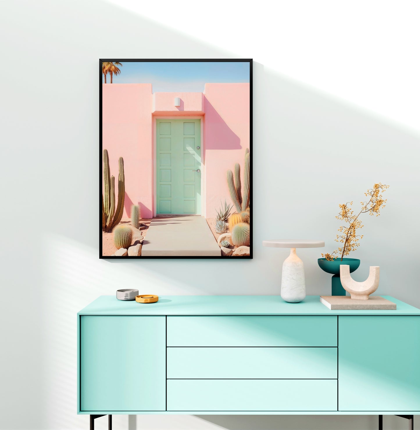 Philippe Hugonnard -  California Dreaming Pastel Palm Springs