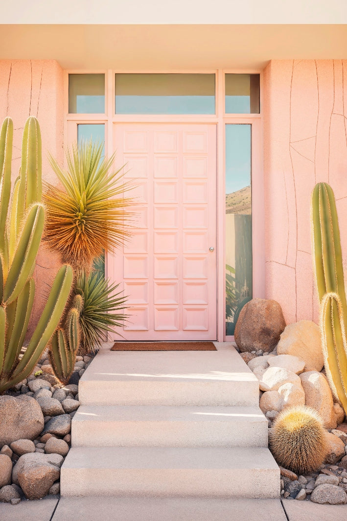 Philippe Hugonnard -  California Dreaming Pink Mid Century