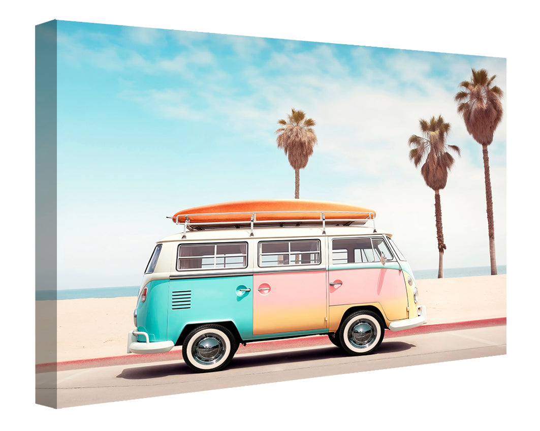 Philippe Hugonnard -  California Dreaming VW Van on the Beach