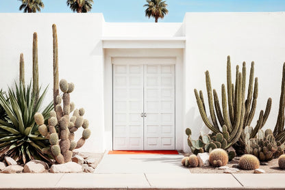 Philippe Hugonnard -  California Dreaming White Mid Century Modern House