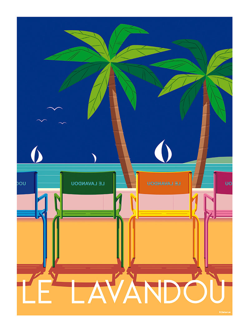 Raphaël Delerue -  Lavandou Chaises