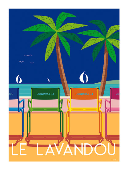 Raphaël Delerue -  Lavandou Chaises