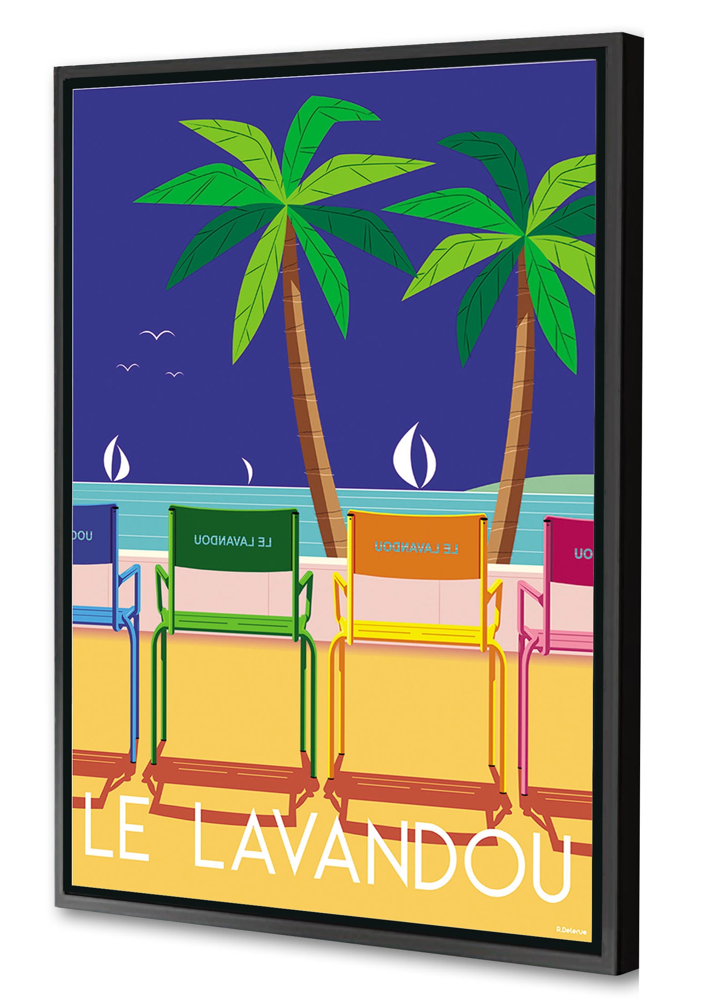 Raphaël Delerue -  Lavandou Chaises