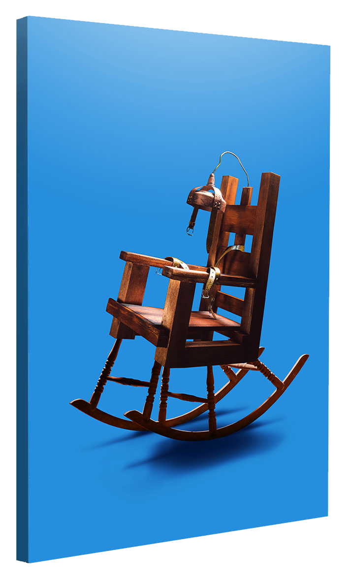 Sit and Relax-artem-pozdniakov, print-Canvas Print - 20 mm Frame-40 x 60 cm-BLUE SHAKER