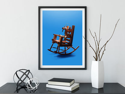 Sit and Relax-artem-pozdniakov, print-BLUE SHAKER