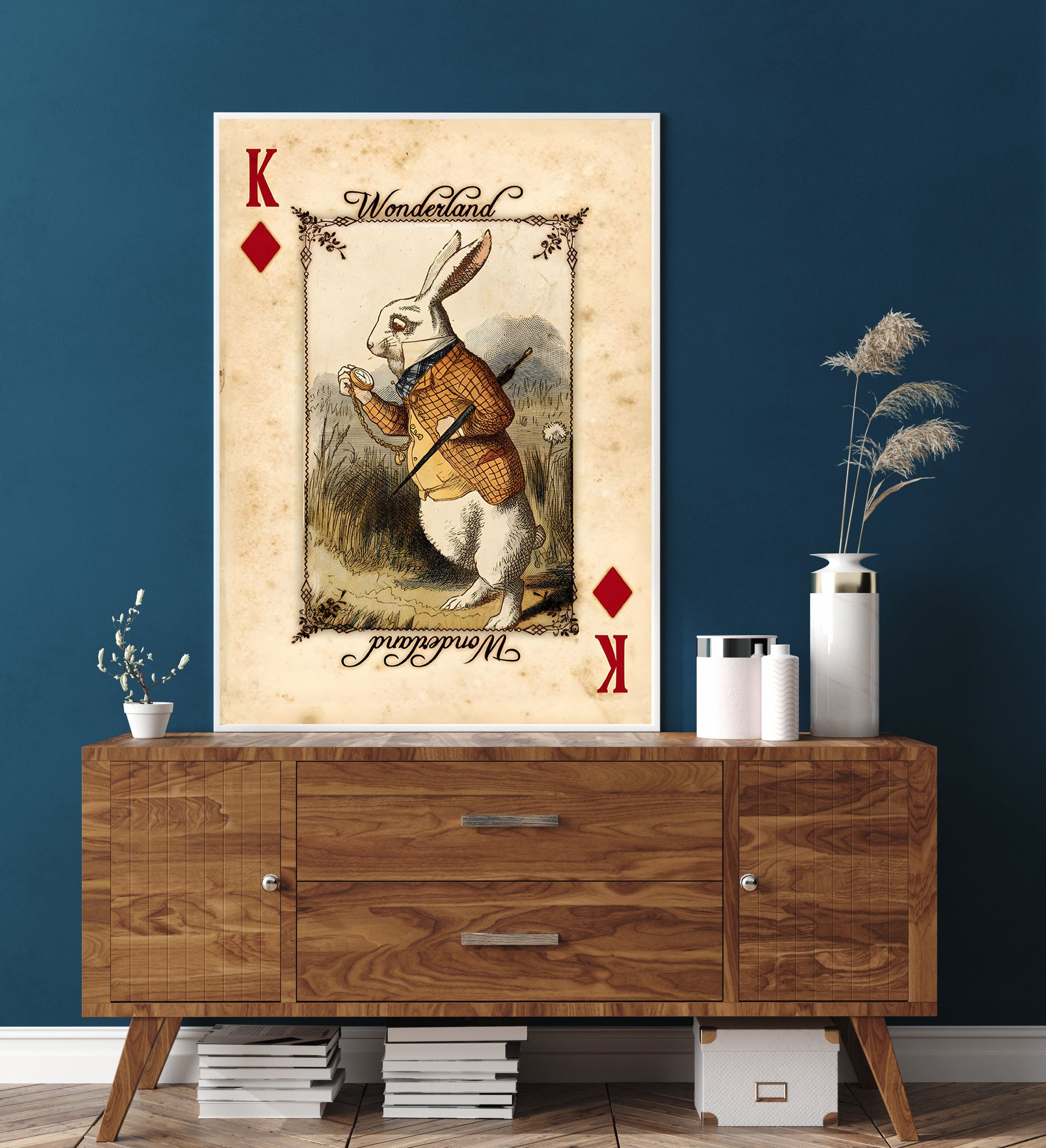 Rabbit Playing Cards - Alice in Wonderland - Blue Shaker – BLUE SHAKER