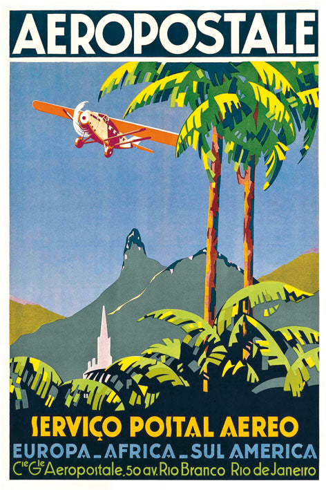 Spring In Kyoto – Pan Am - Blue Shaker - Poster Affiche -