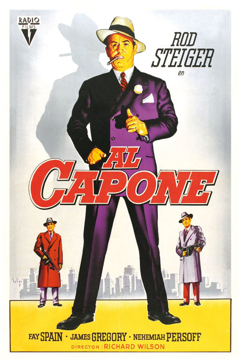 Al Capone-movies, print-Print-30 x 40 cm-BLUE SHAKER