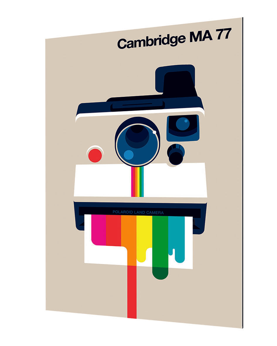 Cambridge MA77-bo-lundberg, print-Alu Dibond 3mm-40 x 60 cm-BLUE SHAKER