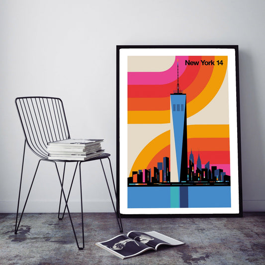 Art-Poster - New-York 64 - Bo Lundberg