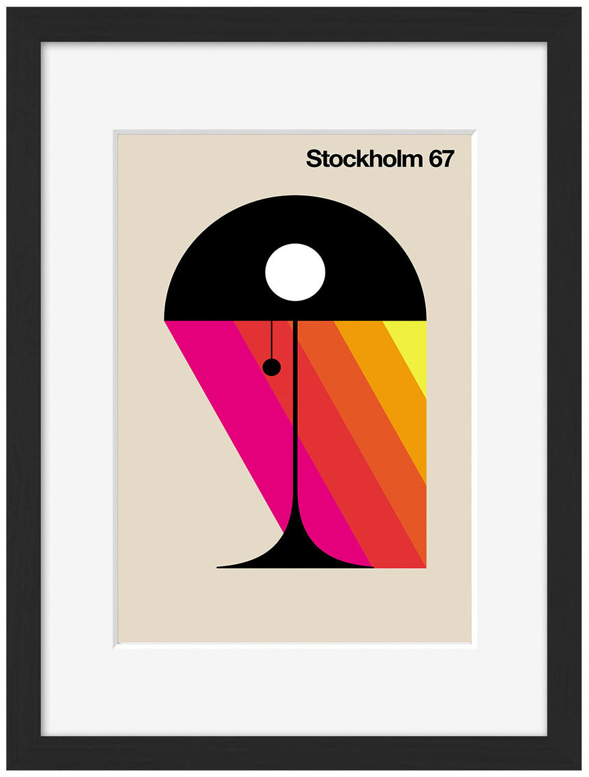 Stockholm 67 - Blue Shaker - Poster Affiche -