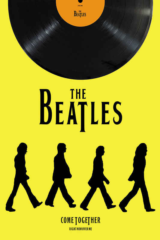 The Beatles Come Together-concerts, print-Print-30 x 40 cm-BLUE SHAKER