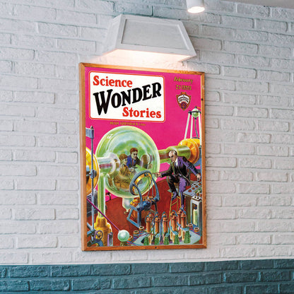 Science Wonder Stories-comics, print-BLUE SHAKER