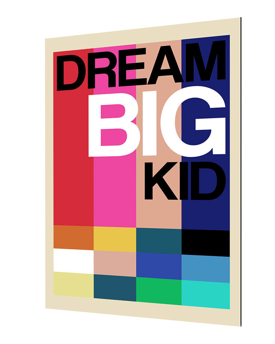 Dream Big Kid-frances-collett, print-Alu Dibond 3mm-40 x 60 cm-BLUE SHAKER