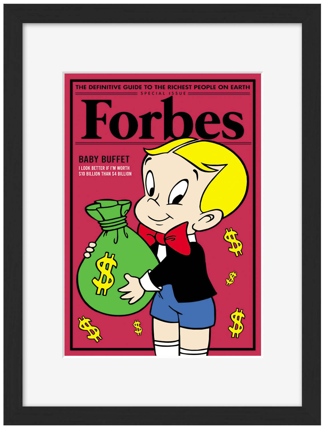 Forbes Baby Buffet-forbes, print-Framed Print-30 x 40 cm-BLUE SHAKER