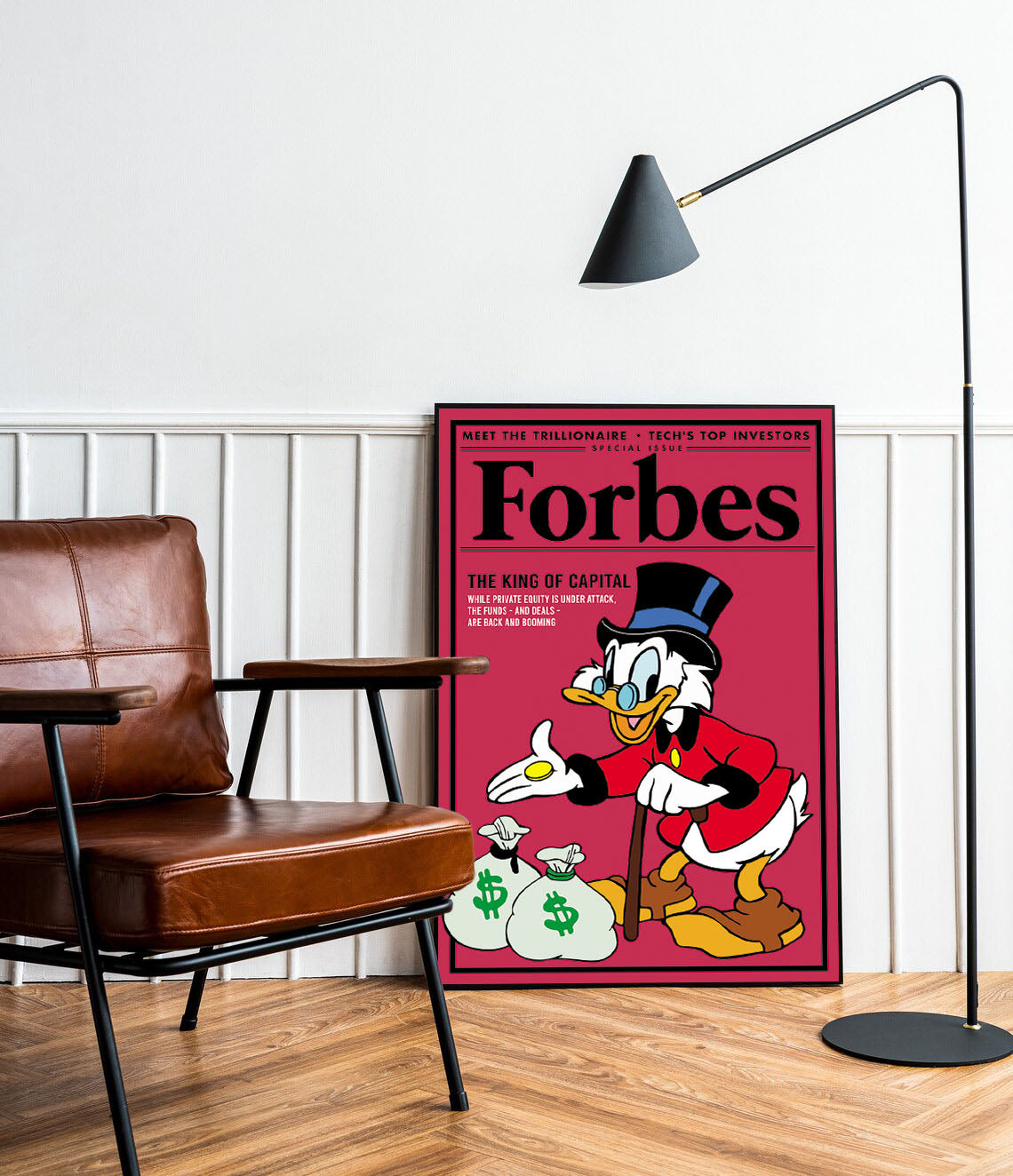 Forbes King of Capital-forbes, print-BLUE SHAKER