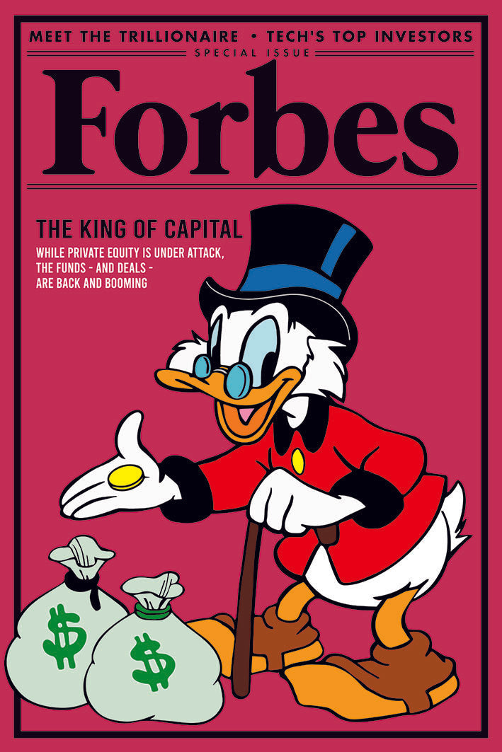 Forbes King of Capital-forbes, print-Print-30 x 40 cm-BLUE SHAKER