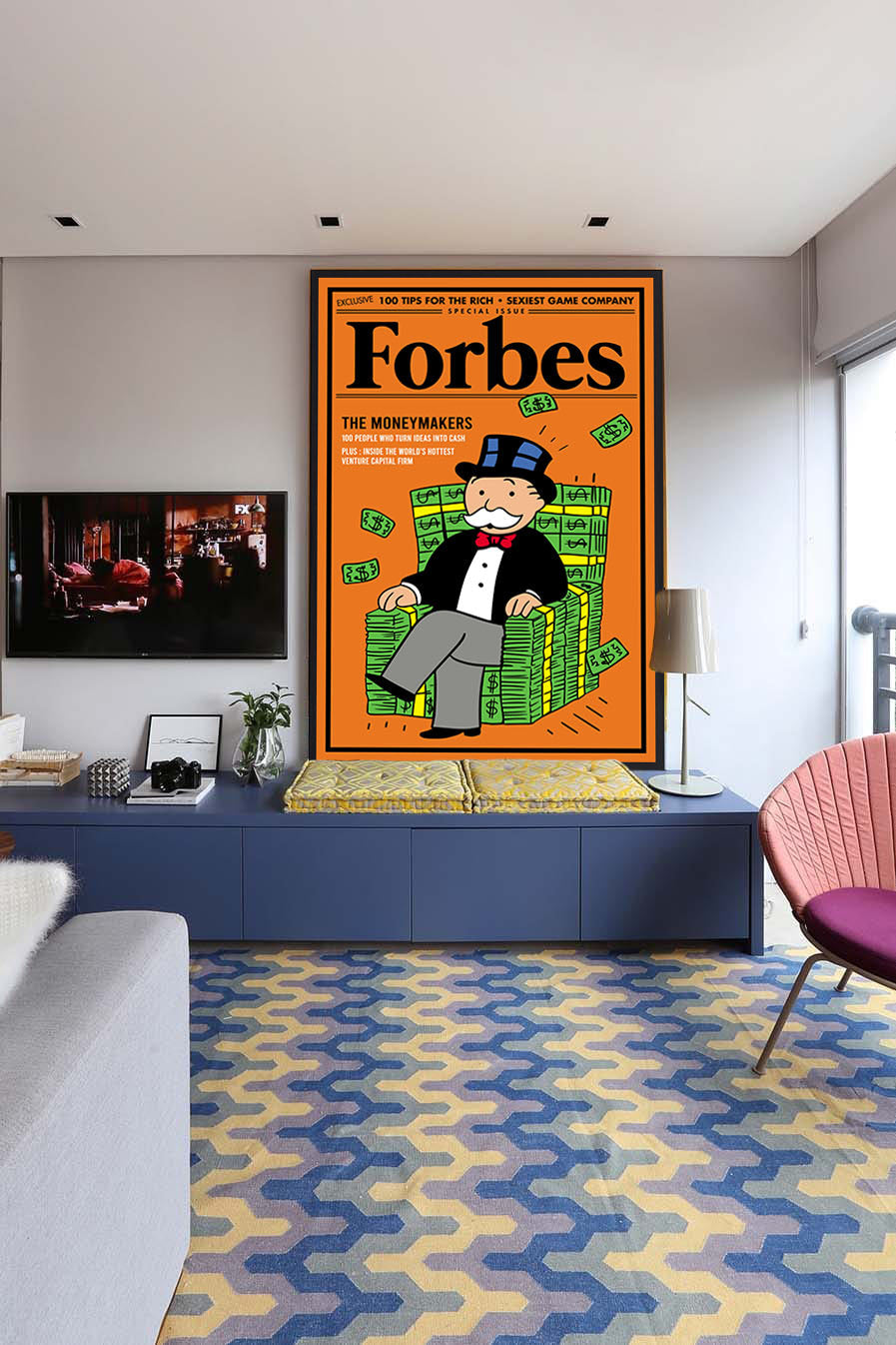 Forbes Moneymakers-forbes, print-BLUE SHAKER