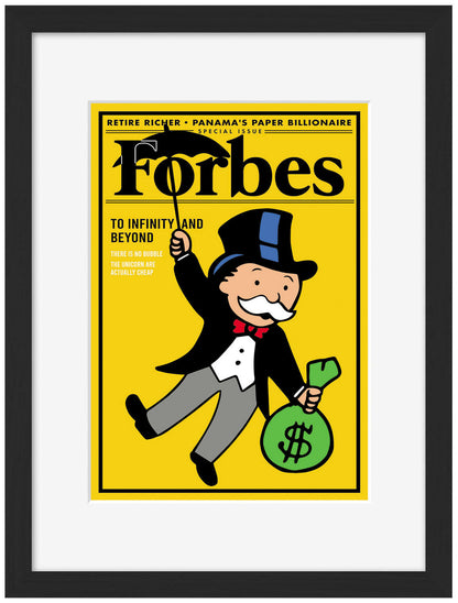 Forbes Infinity and Beyond-forbes, print-Framed Print-30 x 40 cm-BLUE SHAKER