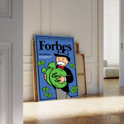 Forbes Unstoppable-forbes, print-BLUE SHAKER