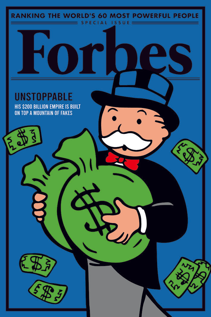 Forbes Unstoppable-forbes, print-Print-30 x 40 cm-BLUE SHAKER