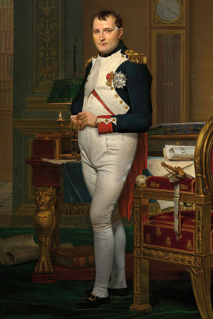 Napoleon Bonaparte-historical, print-Print-30 x 40 cm-BLUE SHAKER