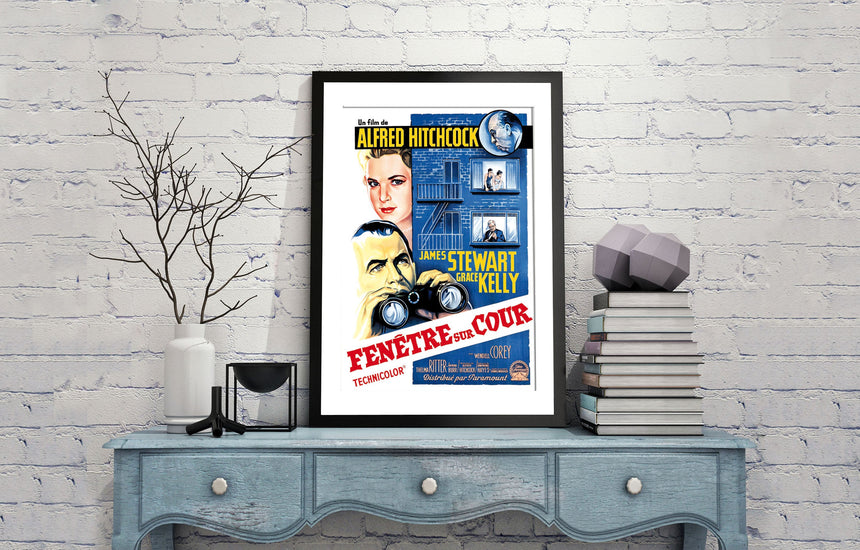 Fenêtre sur Cour - Blue Shaker - Poster Affiche -