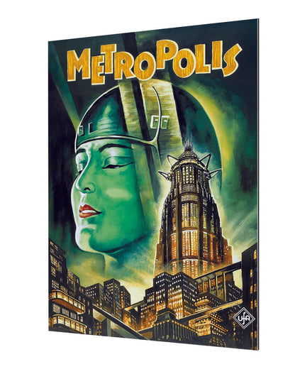 Metropolis-movies, print-Alu Dibond 3mm-40 x 60 cm-BLUE SHAKER