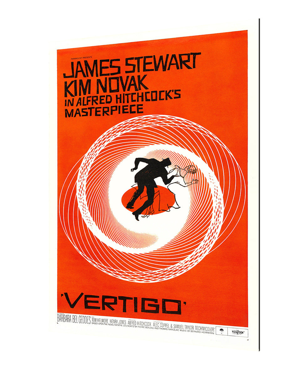 Vertigo-movies, print-Alu Dibond 3mm-40 x 60 cm-BLUE SHAKER