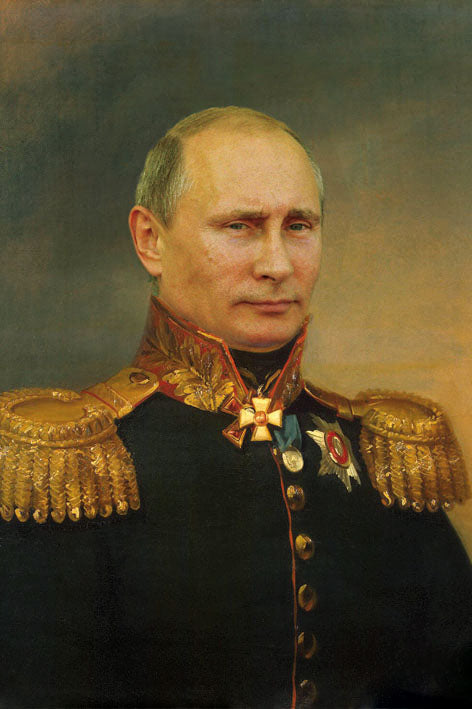 Military Poutine-historical, print-Print-30 x 40 cm-BLUE SHAKER