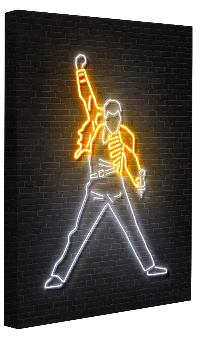 Freddie Mercury - Blue Shaker - Poster Affiche -