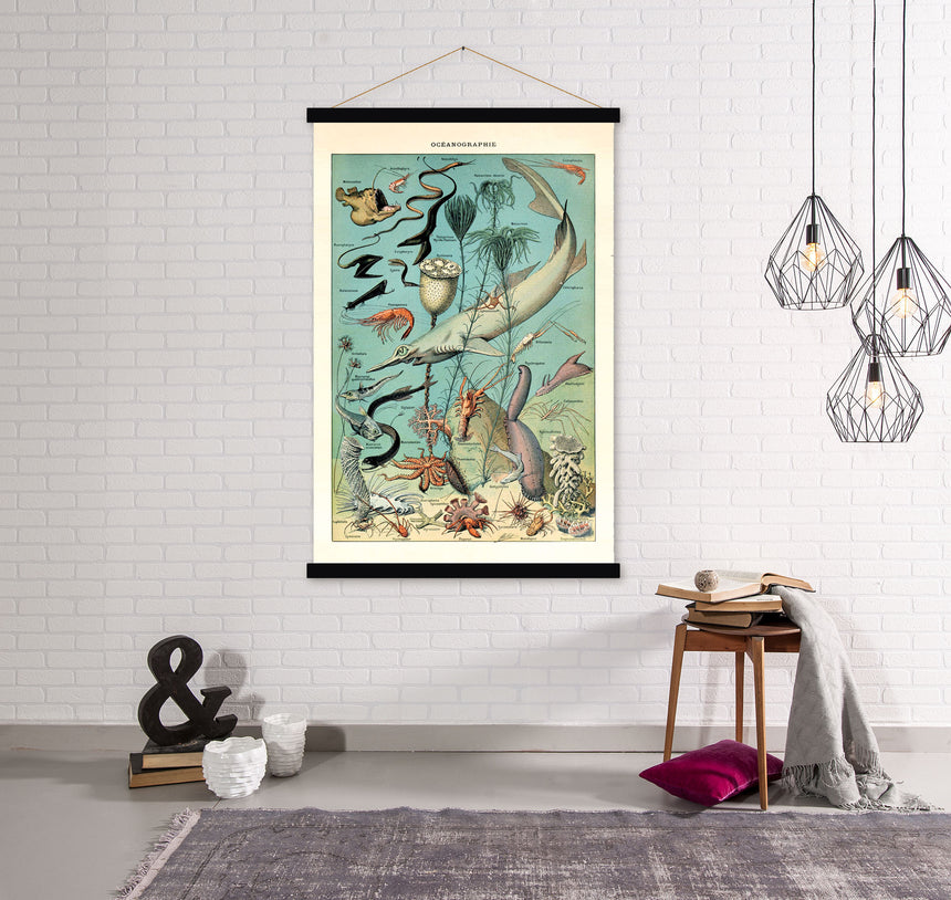 Gamochonia Octopus - Blue Shaker - Poster Affiche -