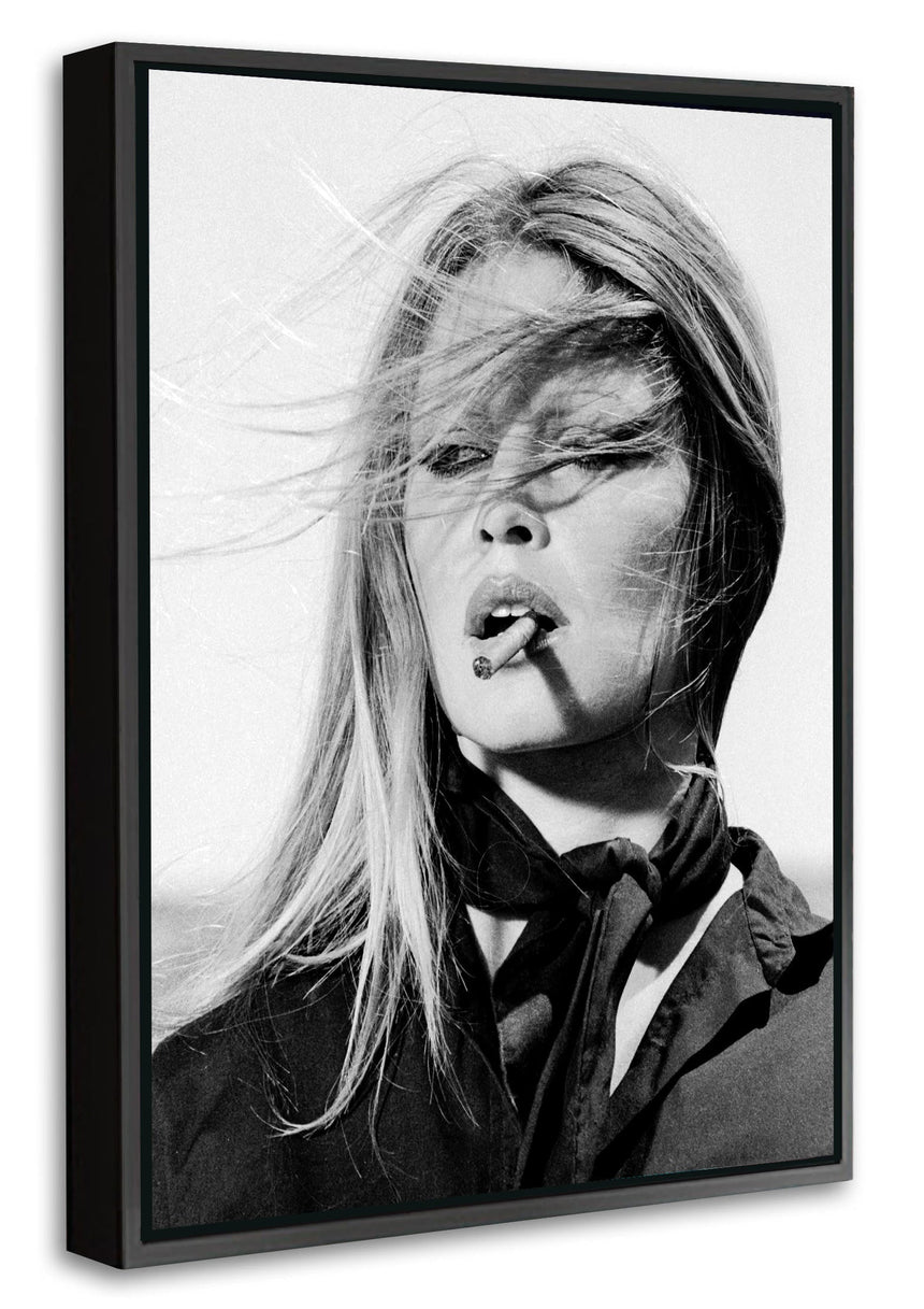 Brigitte Bardot Windy - Blue Shaker - Poster Affiche -