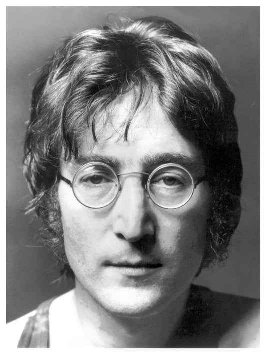 John Lennon-bw-portrait, print-Print-30 x 40 cm-BLUE SHAKER