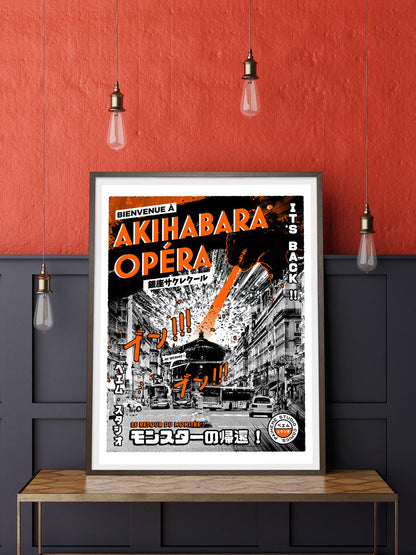 Akihabara Opera-paiheme-studio, print-BLUE SHAKER