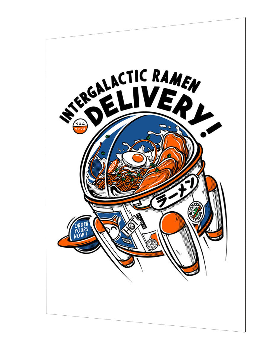 Intergalactic Delivery-paiheme-studio, print-Alu Dibond 3mm-40 x 60 cm-BLUE SHAKER