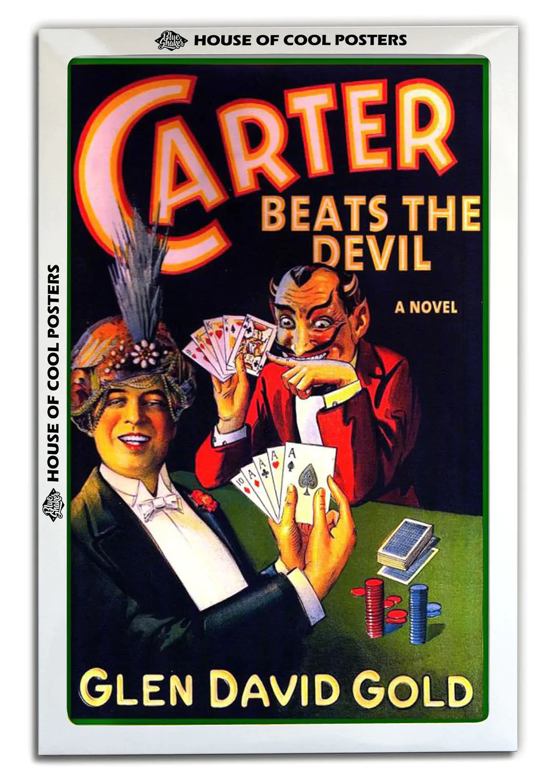 Carter - Beats the Devil-magic, print-BLUE SHAKER