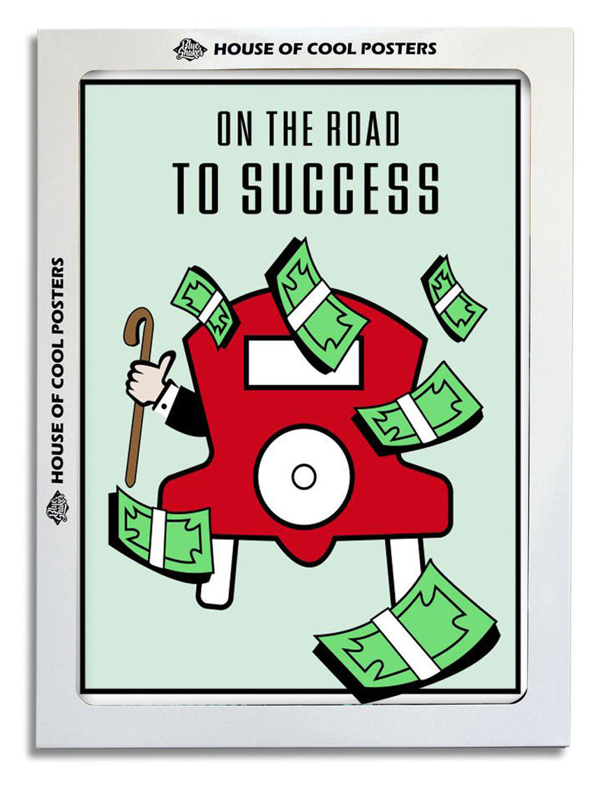 on the road to success