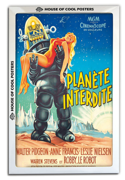 Planète Interdite-movies, print-BLUE SHAKER