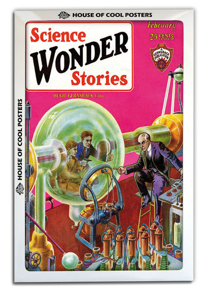 Science Wonder Stories-comics, print-BLUE SHAKER
