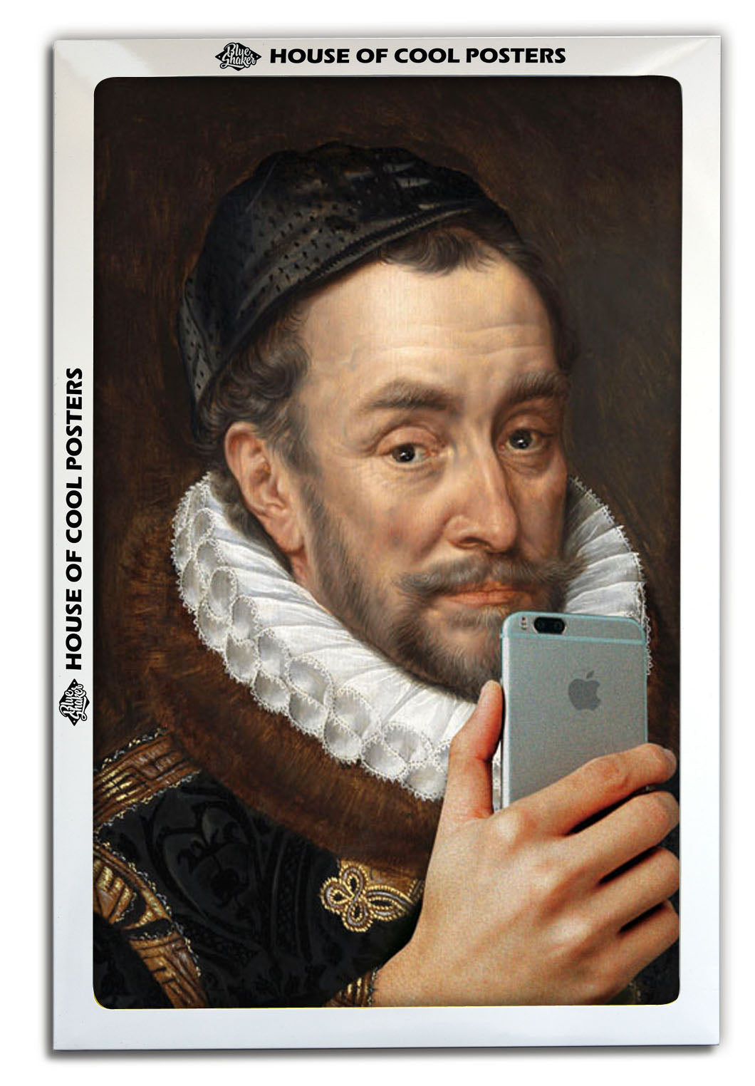 Smartphone #3-historical, print-BLUE SHAKER