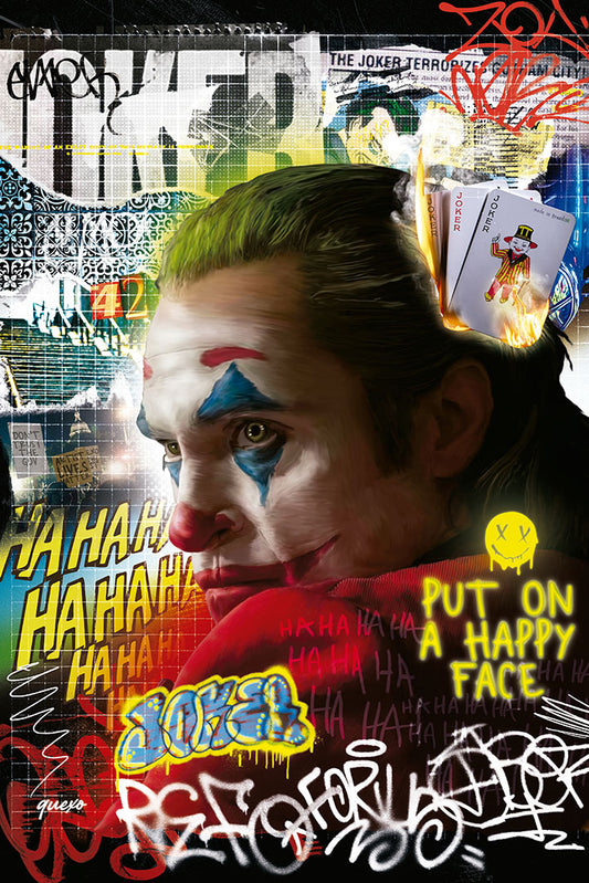 Joker-print, ricardo-noble-BLUE SHAKER