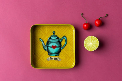 Square Trays -  Tea Party 6