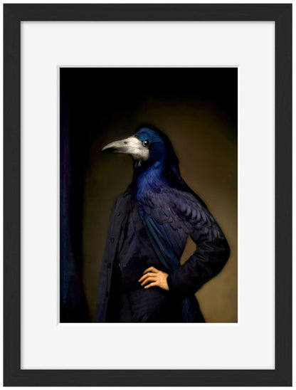 Cole-print, tein-lucasson-Framed Print-30 x 40 cm-BLUE SHAKER