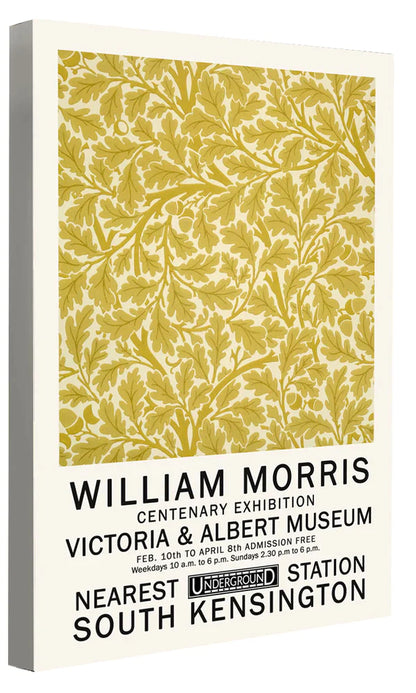 William Morris 2-expositions, print-Canvas Print - 20 mm Frame-50 x 75 cm-BLUE SHAKER