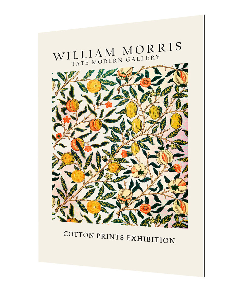 William Morris 5-expositions, print-Alu Dibond 3mm-40 x 60 cm-BLUE SHAKER
