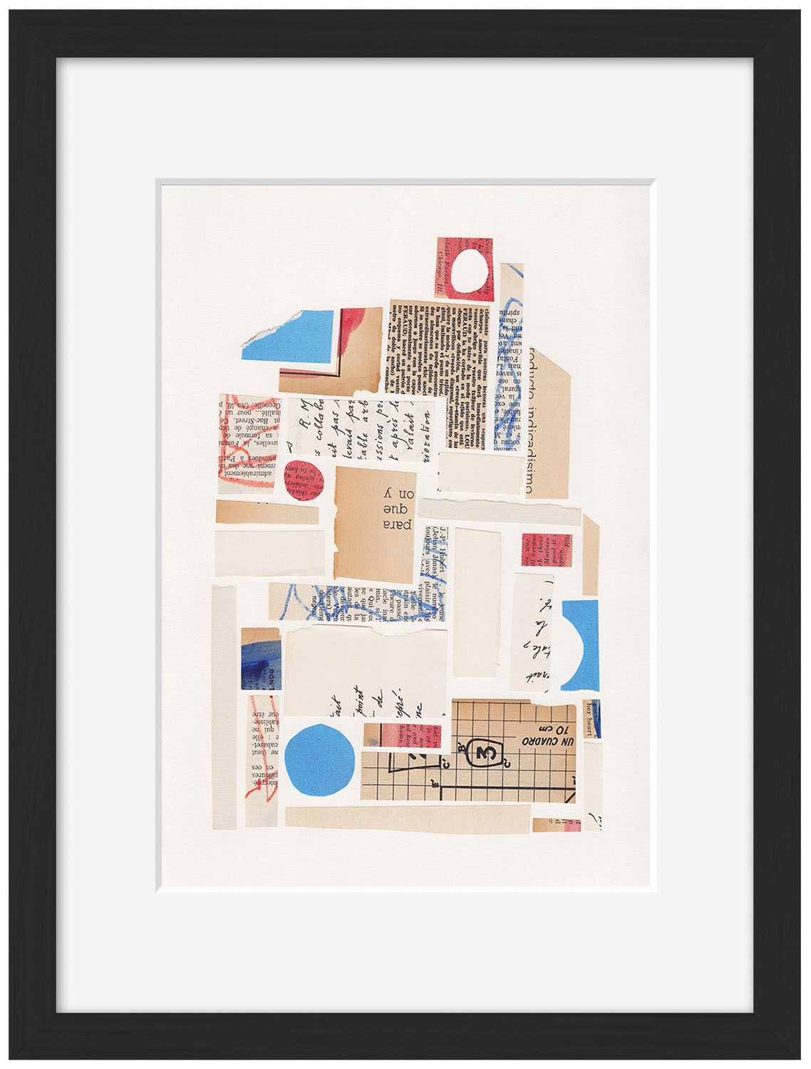 Alisa Galitsyna -  Abstract Mixed Media Collage