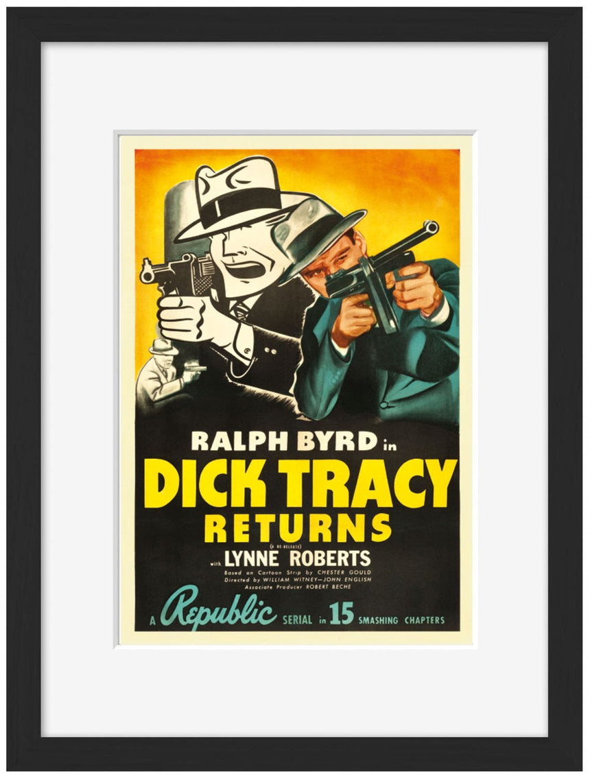 Dick Tracy - Blue Shaker - Poster Affiche -